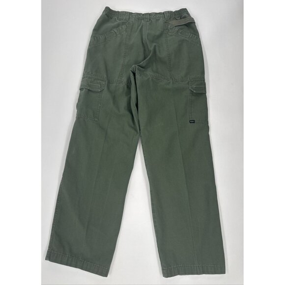 Vintage 5.11 Tactical Cargo Mens Pants 32 Green Uniform 74251 Pleated Straight - Picture 2 of 12